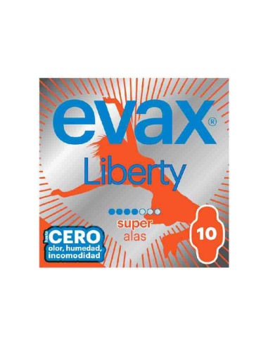evax-liberty-super-alas-10-unidades