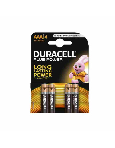 pilas-duracell-AAA-4 unidades